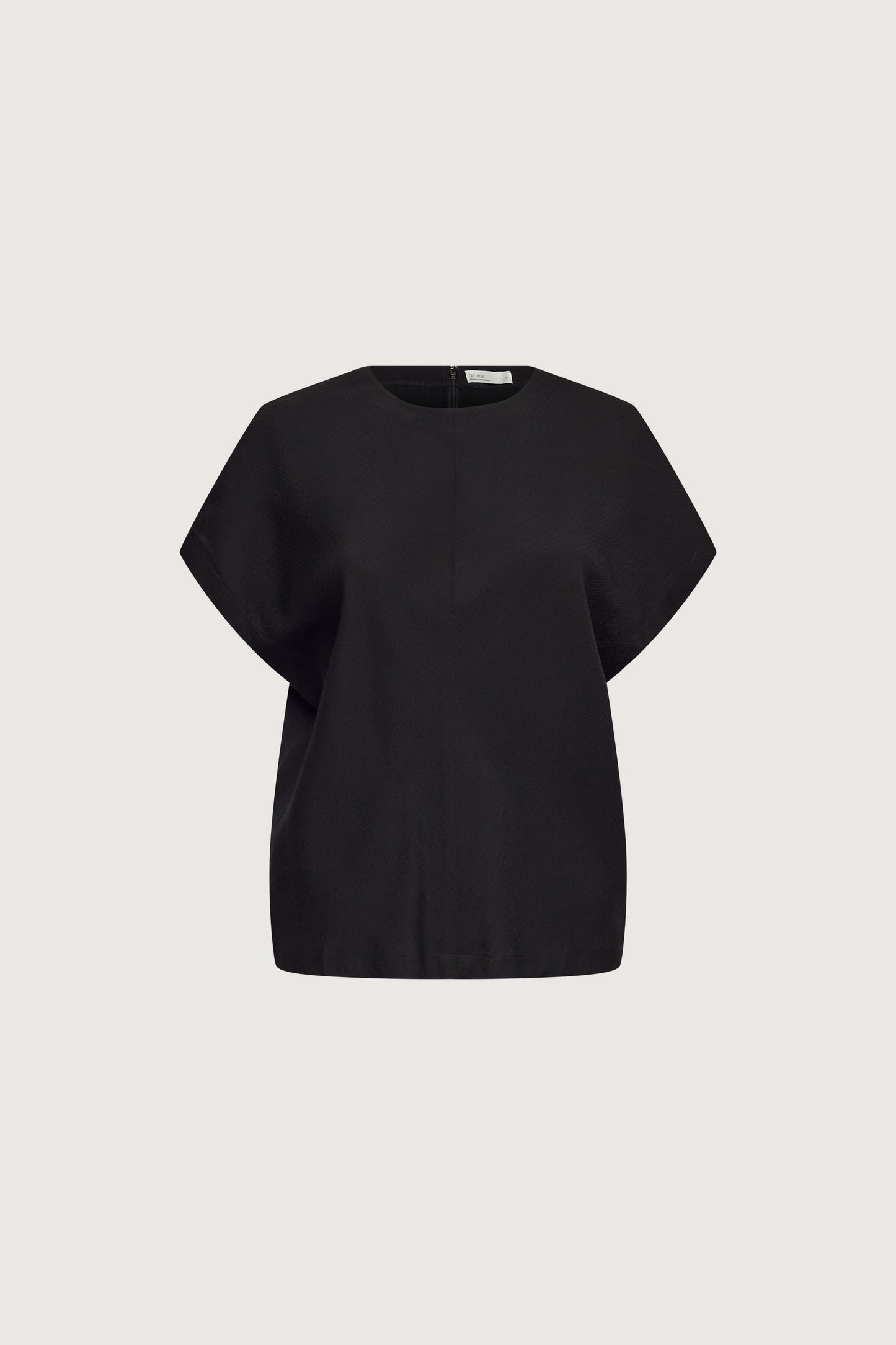 CRINKLED RAYON TOP
