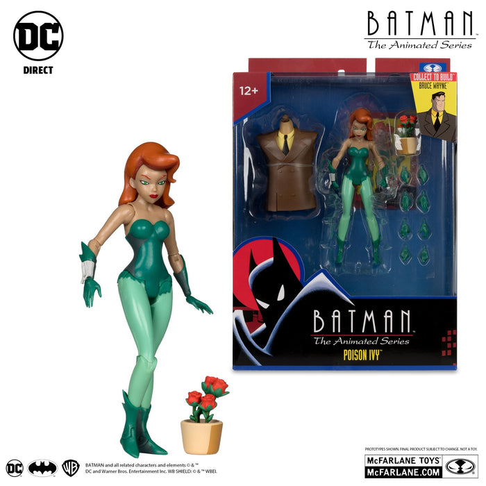 DC Direct: Batman The Animated Series 6inch Action Figure Build-A Wave 4 - Poison Ivy