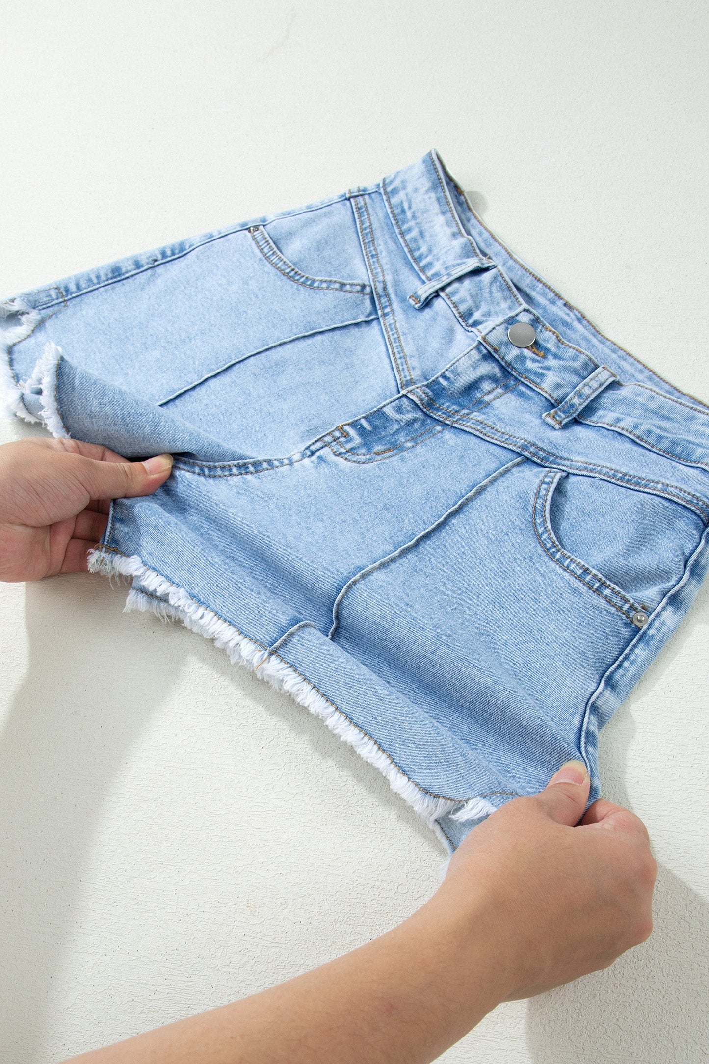 Hazel Blues® | Blue Jean Baby Denim Shorts | Denim Shorts