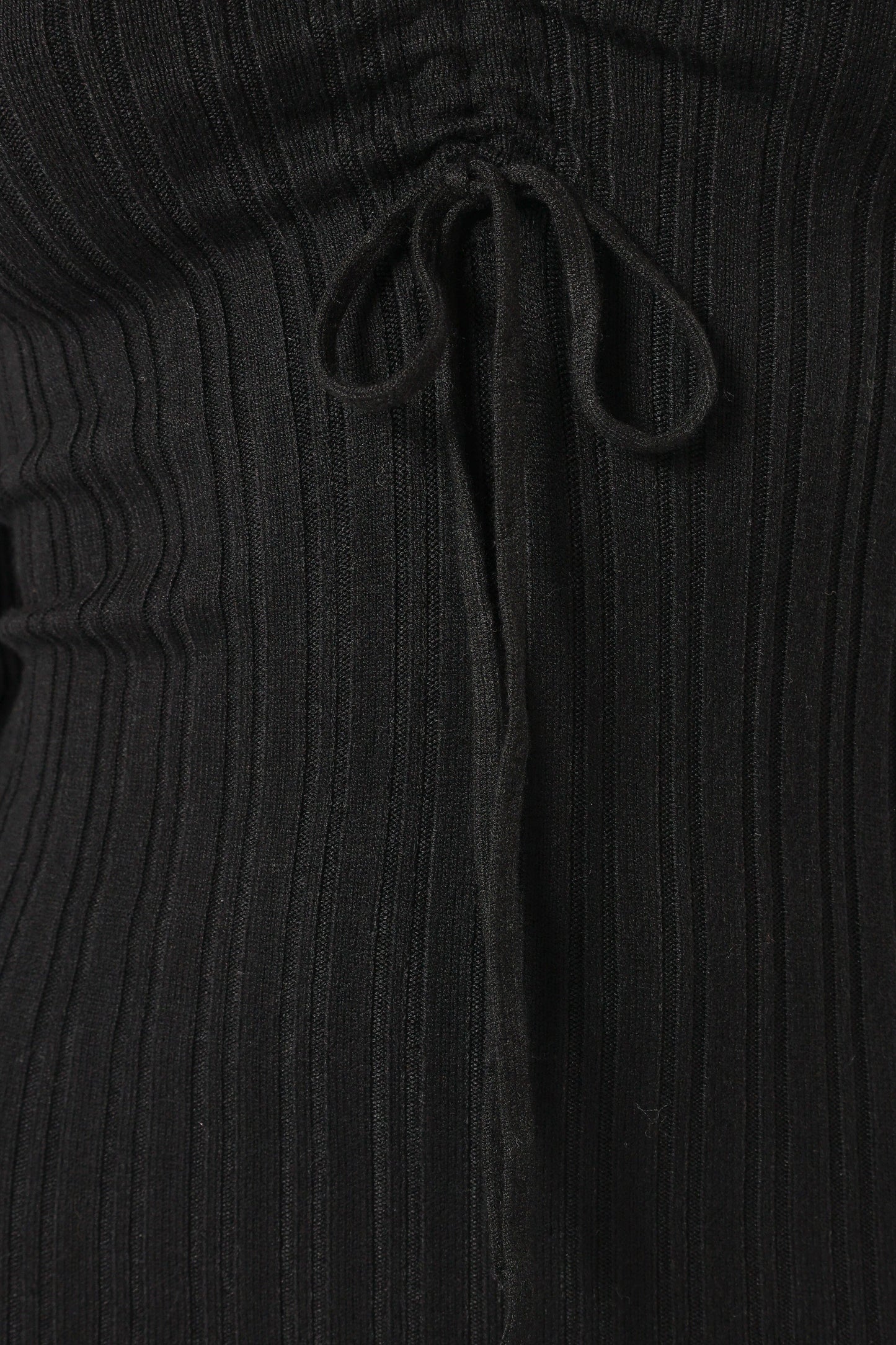 Irene Long Sleeve Midi Dress - Black