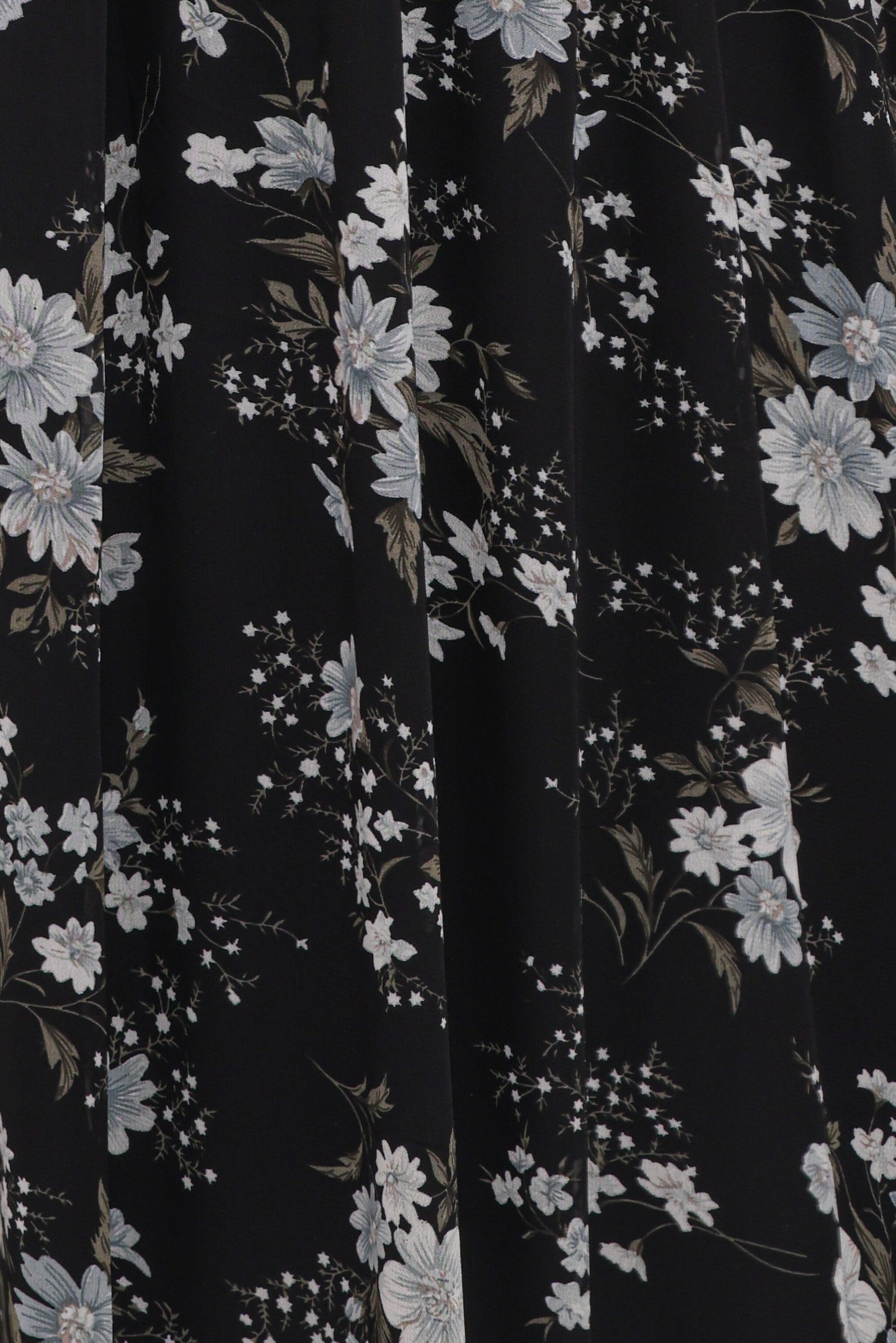 Mavis Long Sleeve Maxi Dress - Black Floral