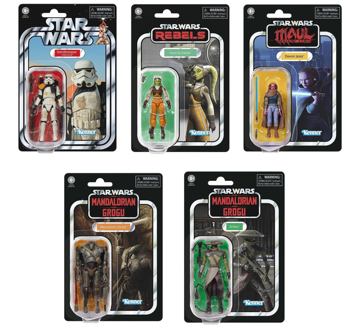 *PRE-ORDER Star Wars The Vintage Collection 3.75 Inch Action Figure Wave 66 - Set of 5