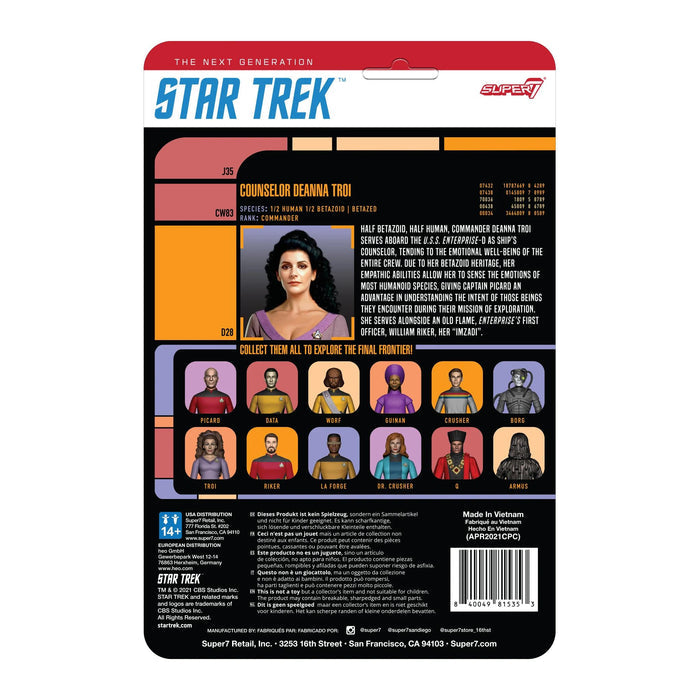 Star Trek: The Next Generation ReAction Action Figure Wave 2 - Counsellor Troi