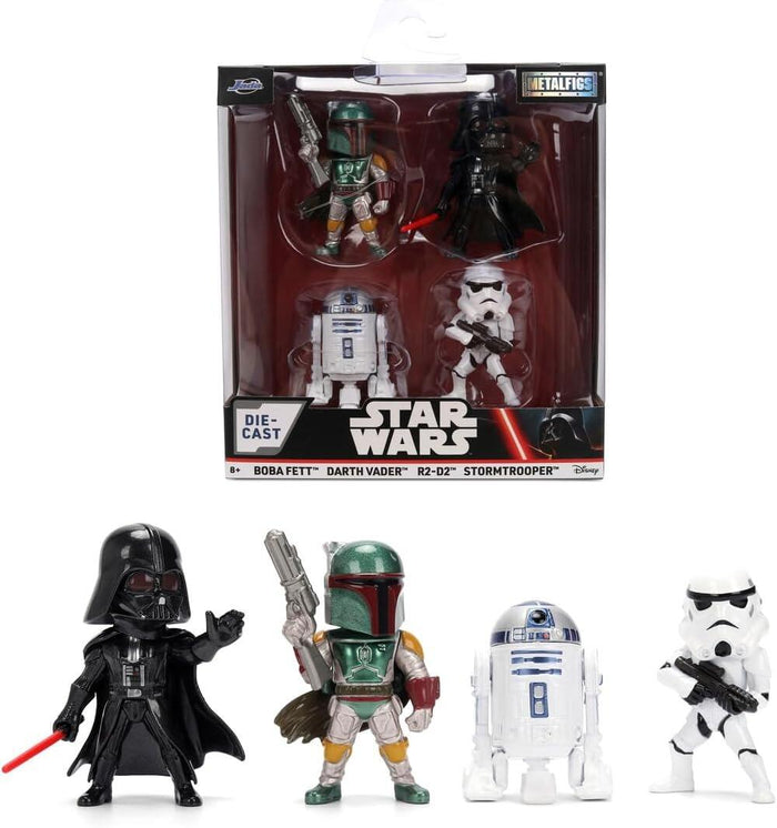 Star Wars 2.5 Inch Metal Figs Wave 1 - Classic 4 Pack