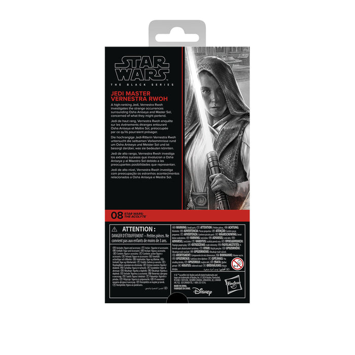 Star Wars Black Series 6 Inch Action Figure Wave 45 - Jedi Master Vernestra Rwoh