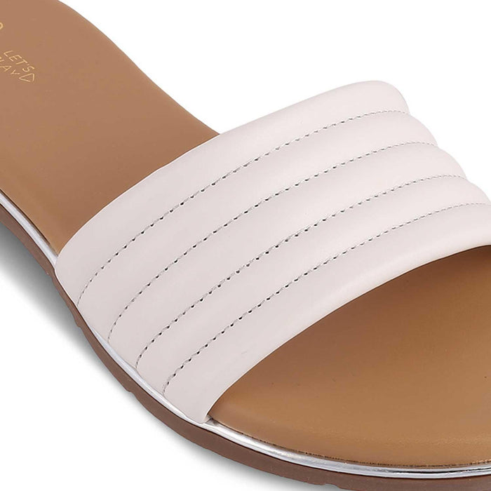 The Shar White Women's Casual Flats Tresmode - Tresmode