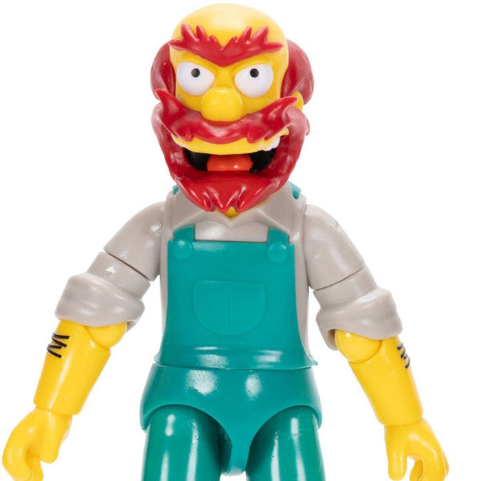 The Simpsons 5 Inch Scale Action Figure Wave 1 - Groundskeeper Willie