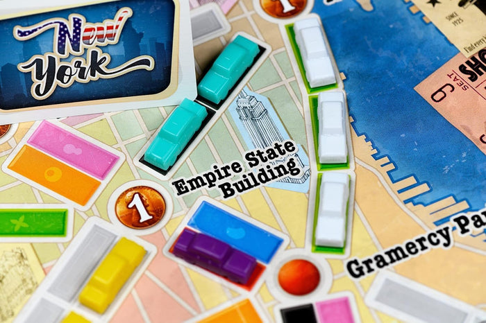 Ticket To Ride Strategy Board: New York