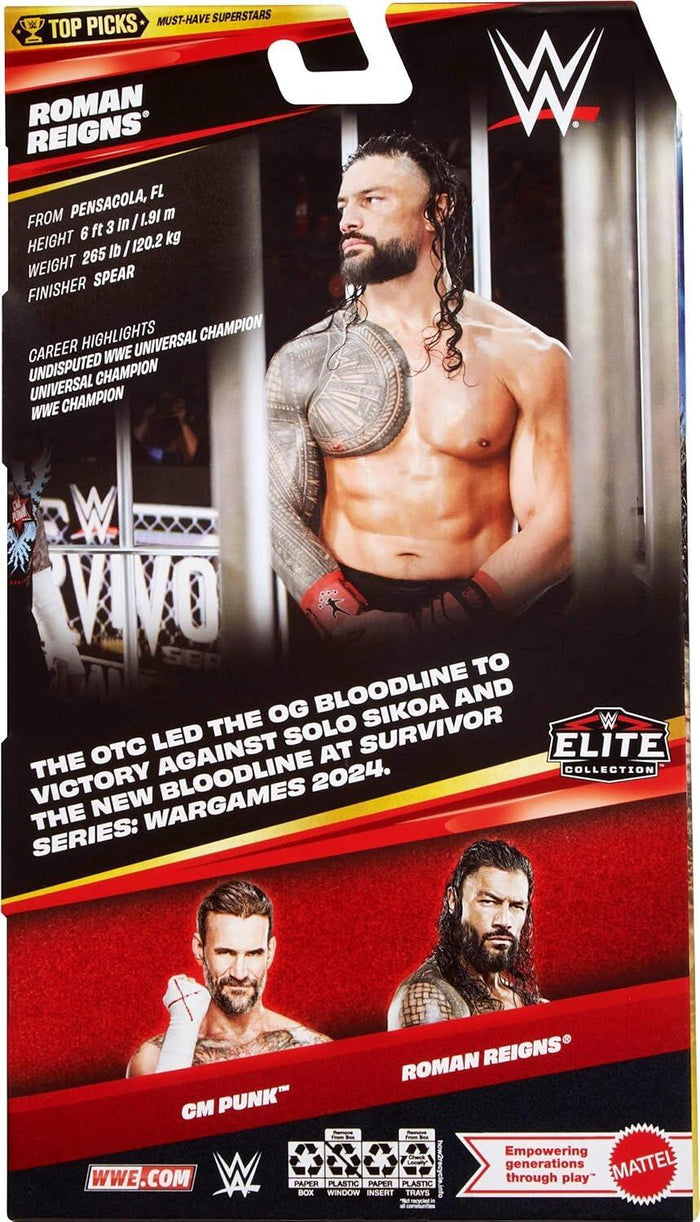 WWE Elite Top Picks Action Figure - Roman Reigns