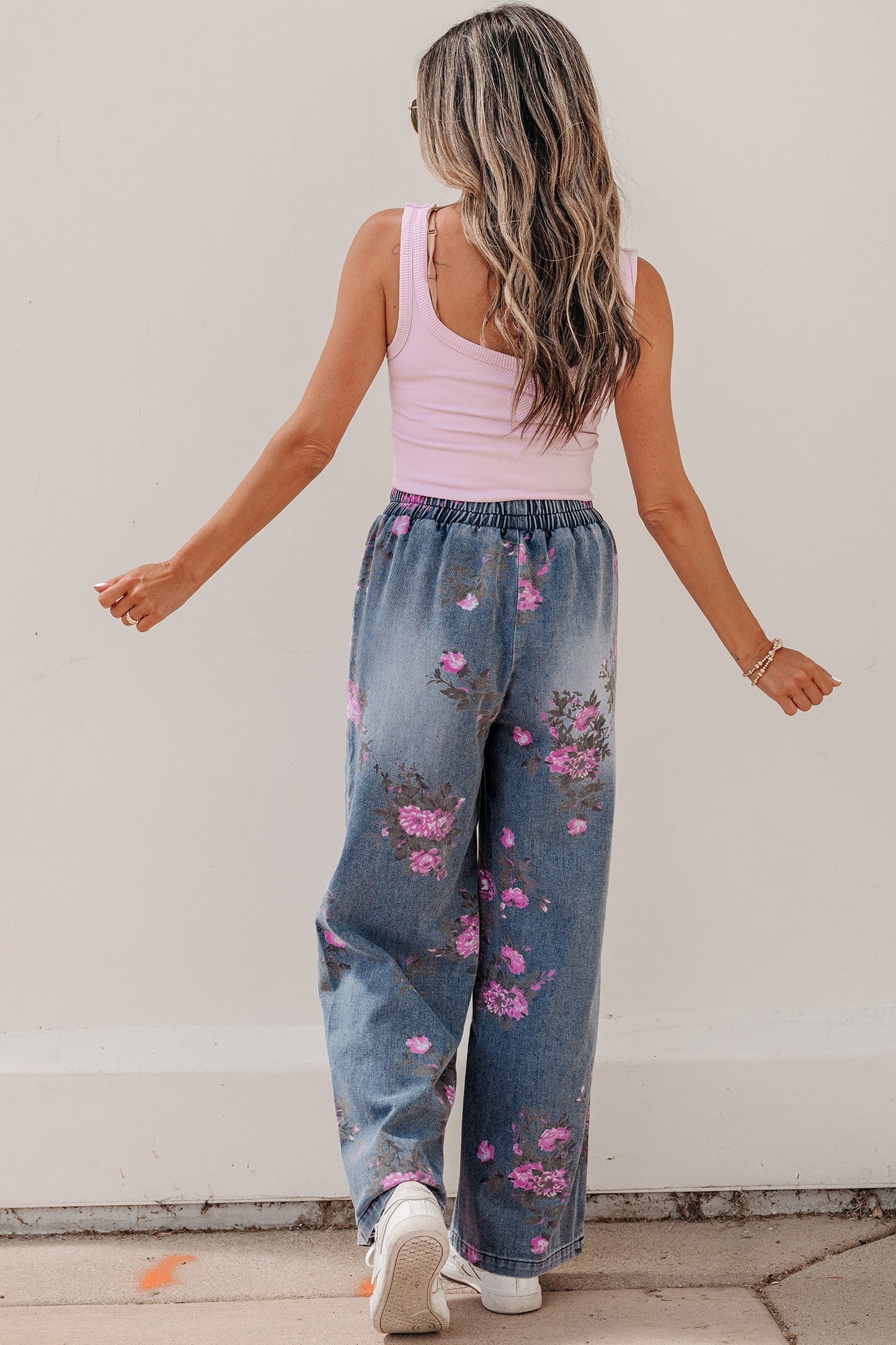 Hazel Blues® |  Meadow Muse Jeans | Floral Jeans