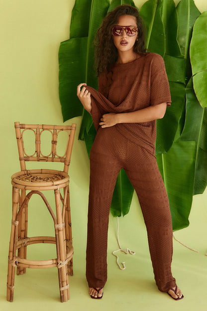 Nixie Pants - Chocolate