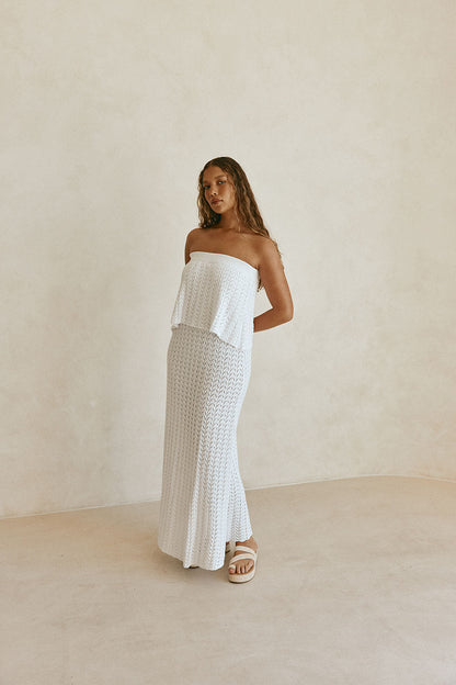 Maria Dress - White
