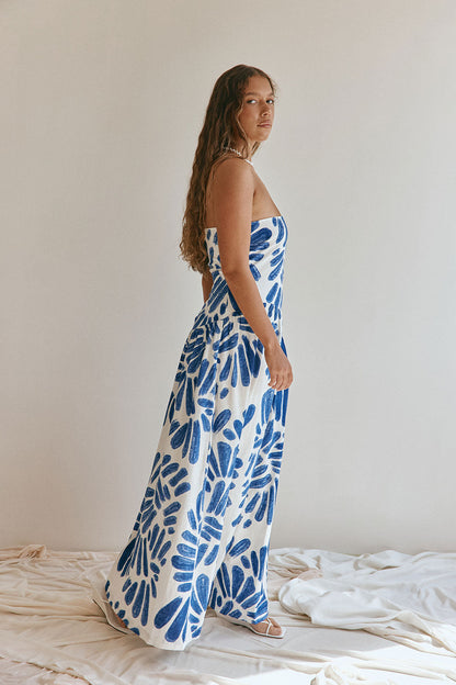 Mila Dress - Brush Petal