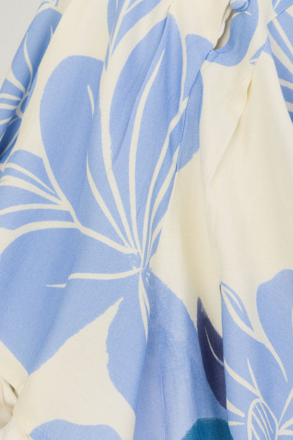 Jade Playsuit - Azure Bloom