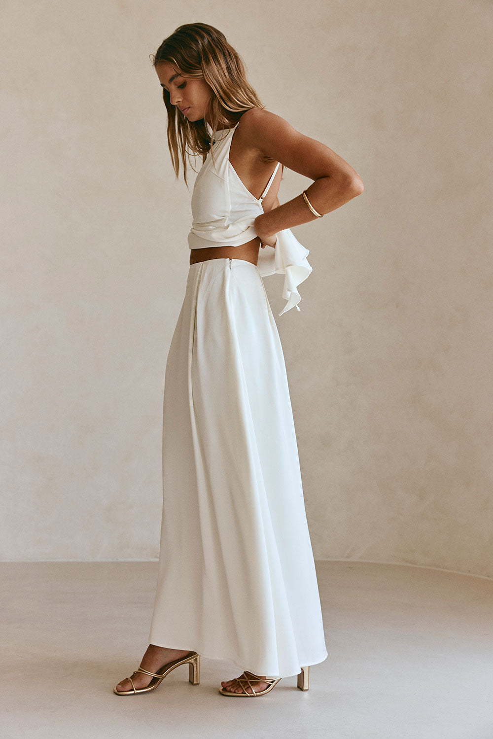 Hailey Skirt - White