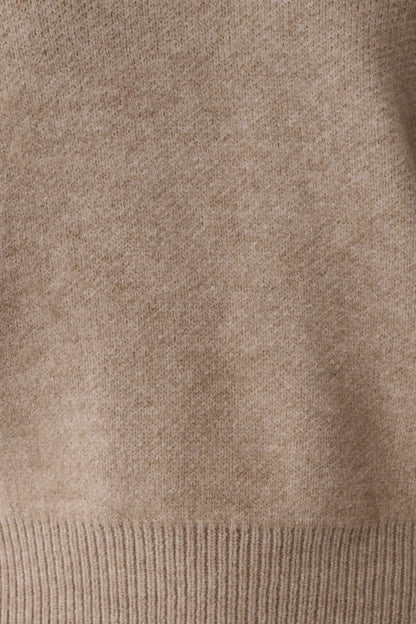 Luca Knit Jumper - Beige Marle