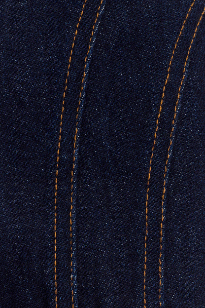Meadow Denim Shorts - Indigo Blue