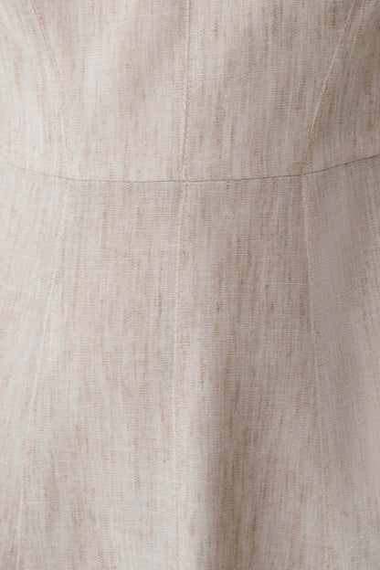 Taylor Midi Dress - Natural