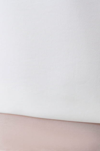 Frankie Satin Mini Skirt - White