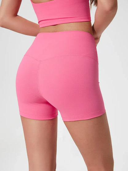 Hazel Blues® |  Millennia High Waist Active Shorts