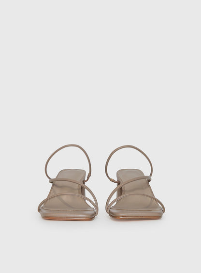 Billini Yazmin 2.0 Heels Dark Taupe