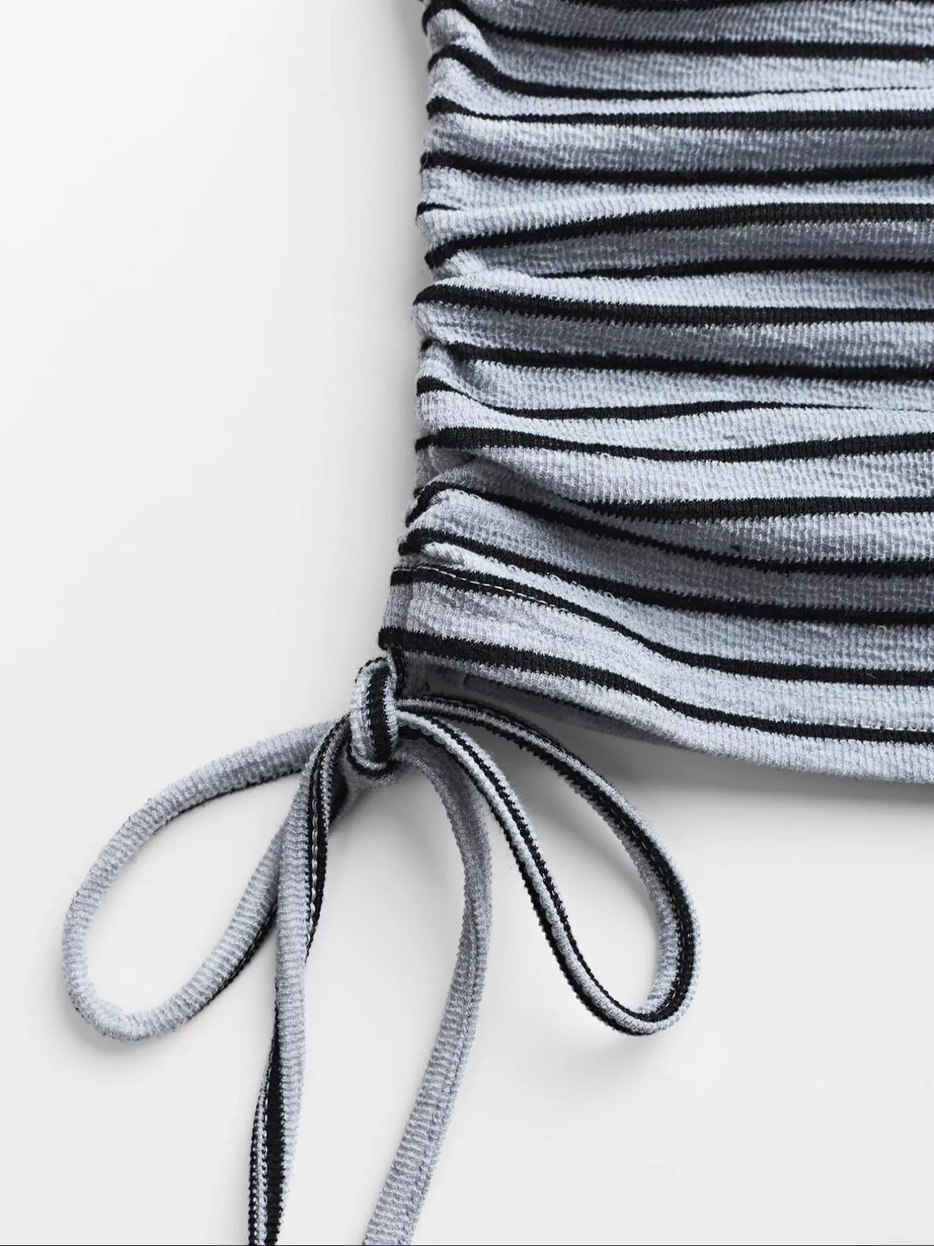 Hazel Blues® |  Striped Crop Top and Wide Leg Pants Set