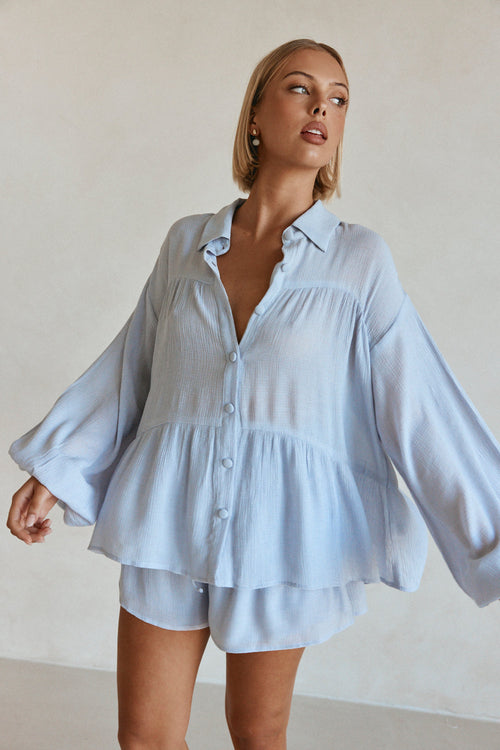 Huxley Top - Blue