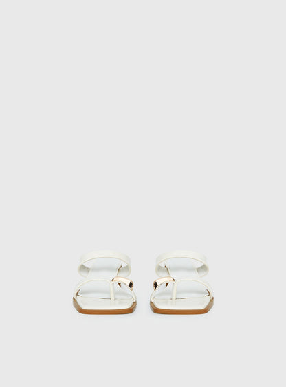 Billini Iverson Hardware Detail Heels While / Gold