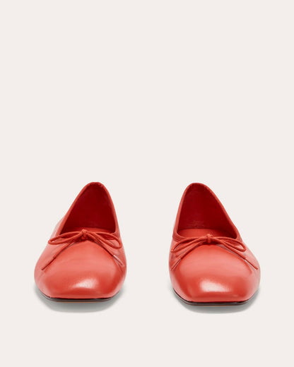 The Day Ballet Flat | Poppy Red