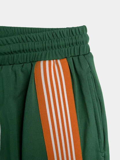 Hazel Blues® |  Striped Detail Top and Drawstring Pants Set