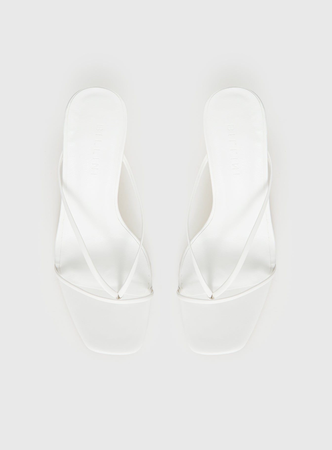 Billini Silas Heels White