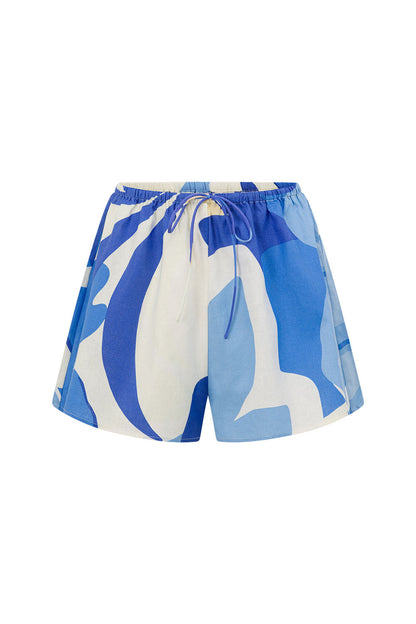 Elara Shorts - Valley Blue