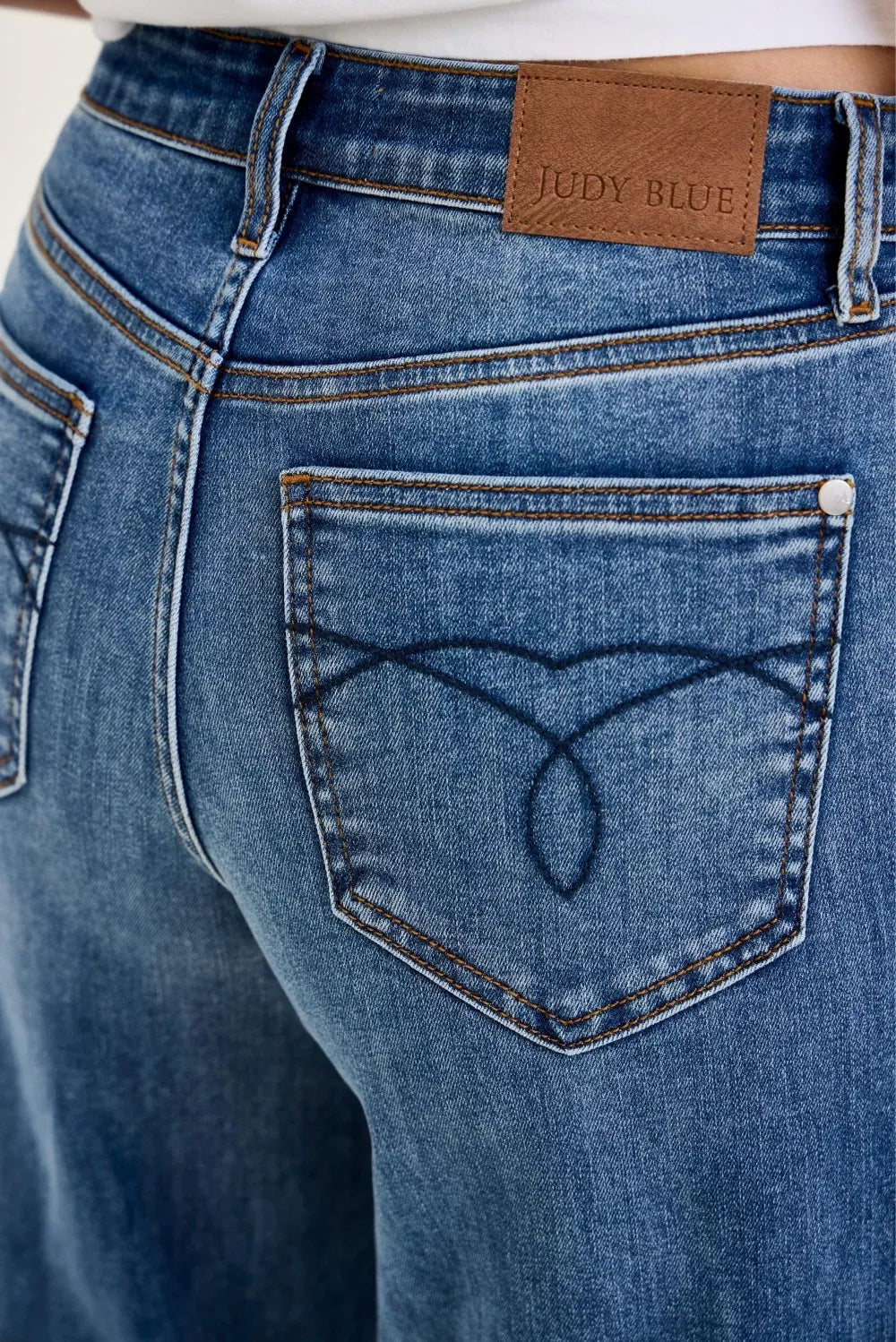 Hazel Blues® |  Judy Blue High Waist Palazzo Jeans