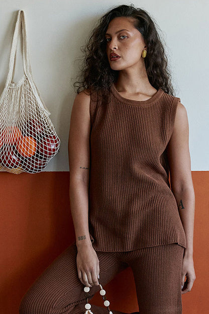 Maxine Top - Chocolate
