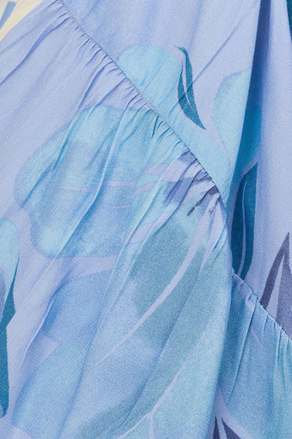 Lani Shorts - Azure Bloom