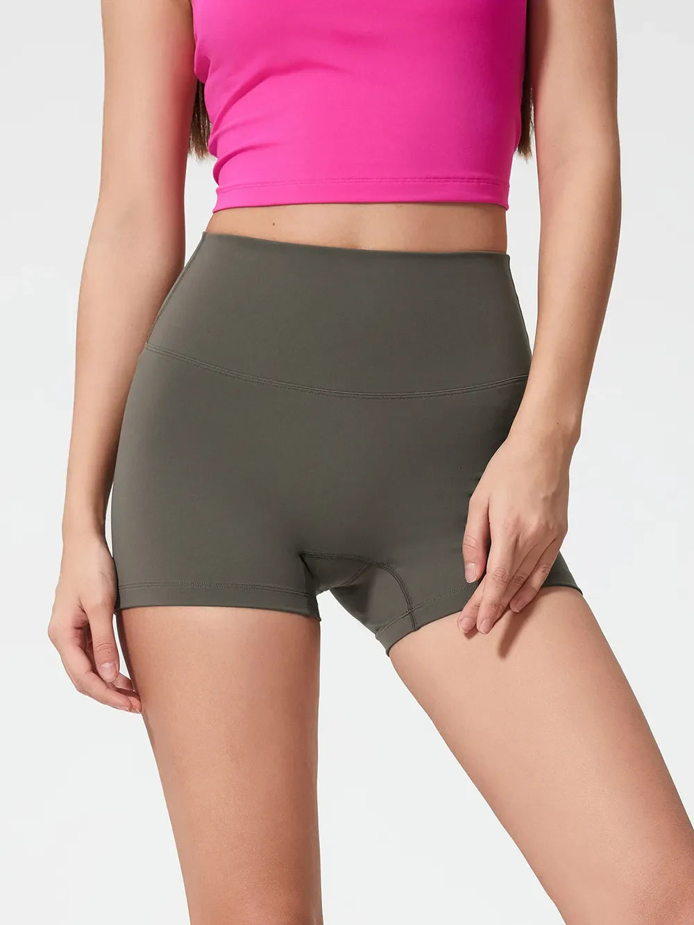Hazel Blues® |  Millennia High Waist Active Shorts