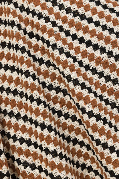 Cabana Dress - Geo Stripe