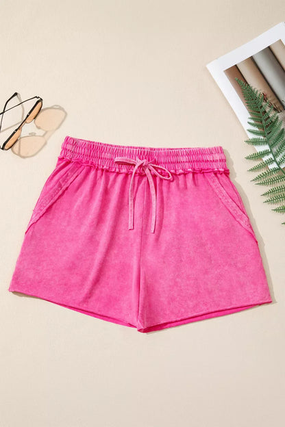 Hazel Blues® |  Drawstring Shorts with Pockets