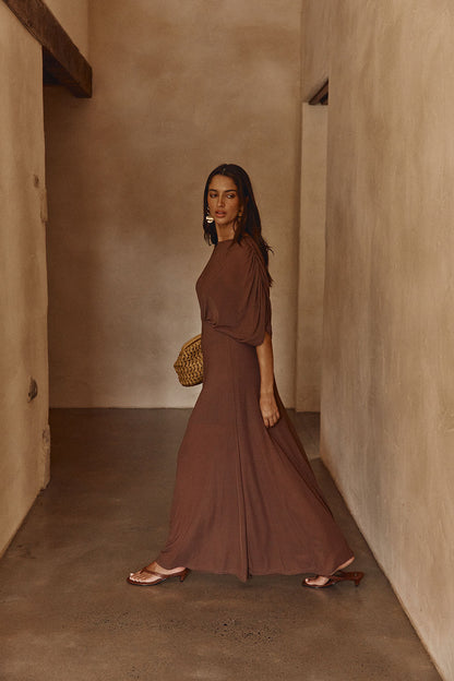 Eira Dress - Chocolate