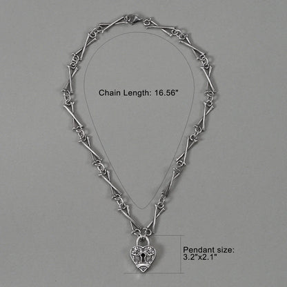 Thorned Heart Lock Bundle (2-Piece Set)