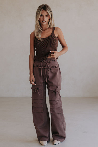 Jaicee Pants - Chocolate