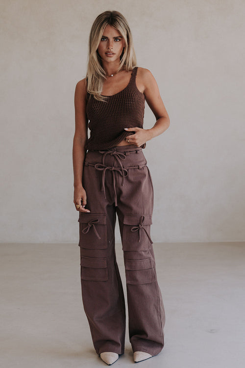 Jaicee Pants - Chocolate