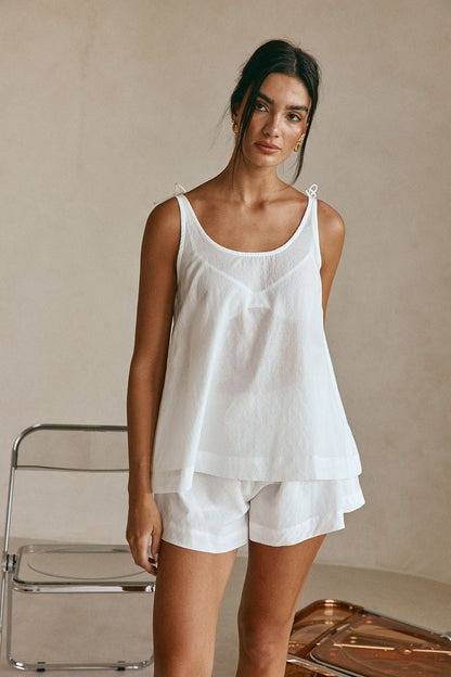 Myka Shorts - White