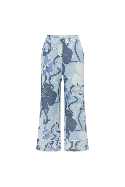 Brooklyn Pants - Bouquet Blu