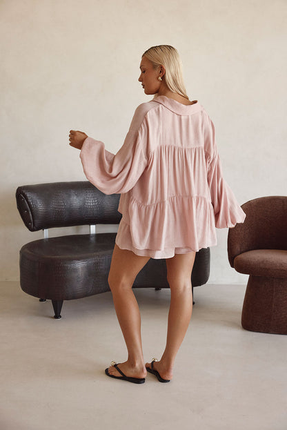 Huxley Top - Blush