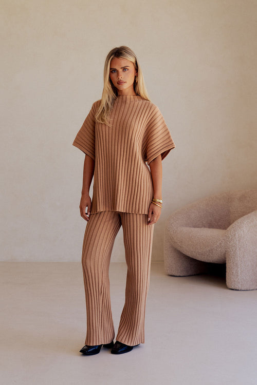 Celine Pants - Apricot
