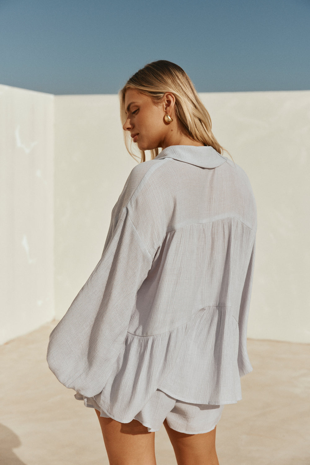 Huxley Top - Blue