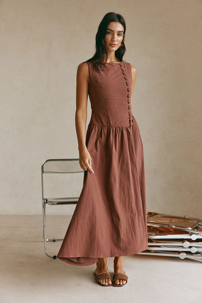 Odessa Dress - Chocolate