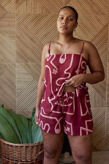 Brie Shorts - Cheri