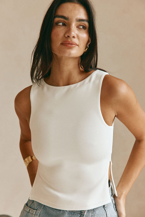 Jordana Top - White